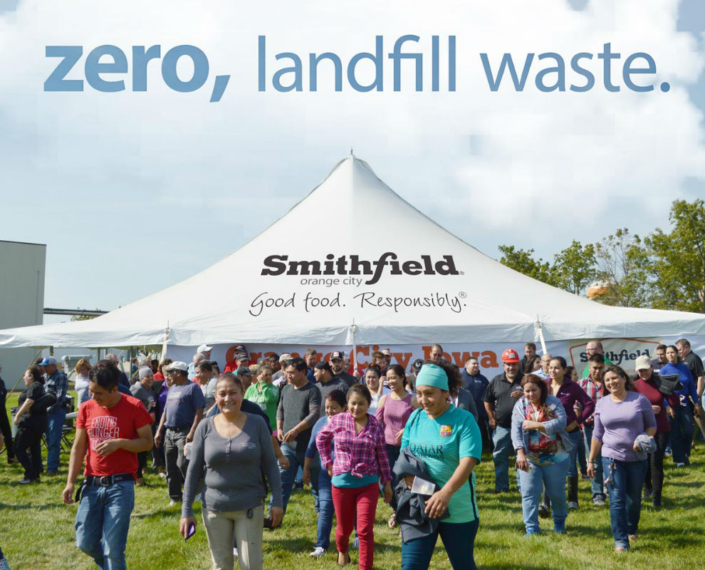 Smithfield Foods in Orange City Celebrates Zero WastetoLandfill