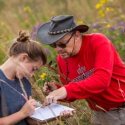 Dr. Todd Tracy, professor of biology at Northwestern College, will conduct summer research on the structure of ant communities in regional prairies.